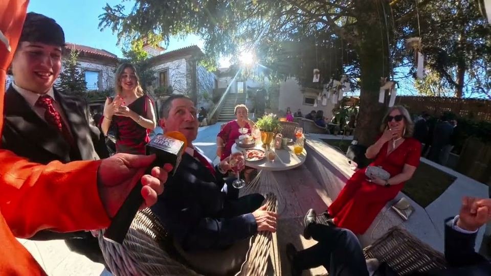 Tik Talk: entrevistas no cocktail de um casamento